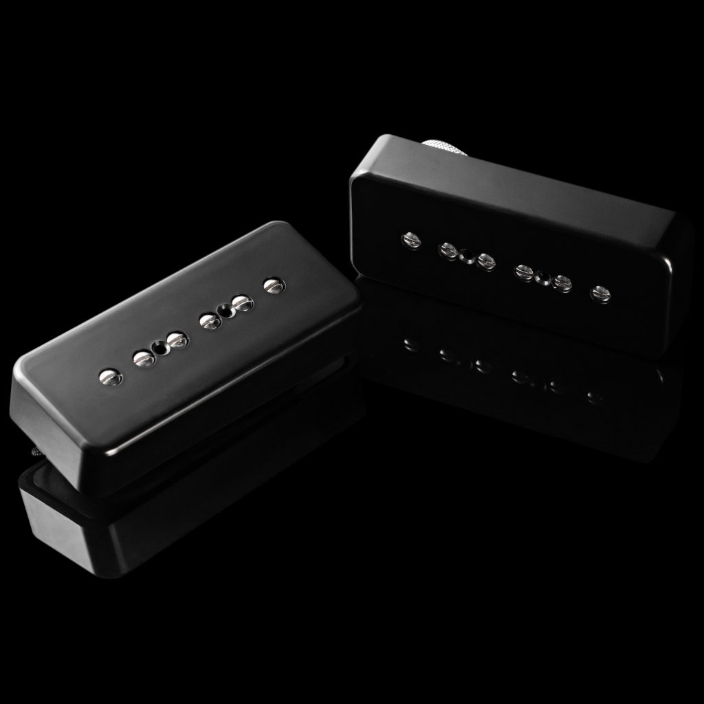 סט פיקאפים לגיטרה חשמלית Van Zandt Pickups P90 Black